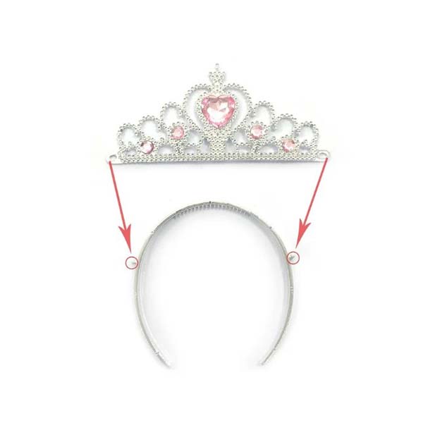 Princess Crown & Wand Wearable Set